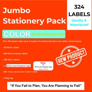 Jumbo(Colour - Customise your own).