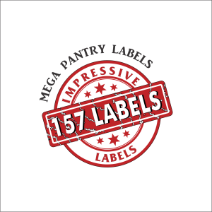 Mega Pantry Labels